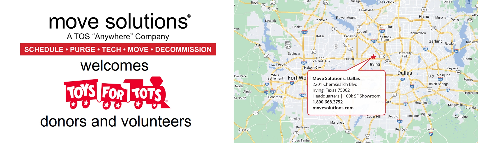 Move Solutions Partners with Toys for Tots Toys for tots msl