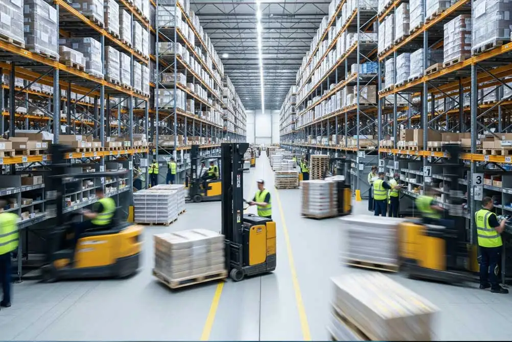 warehouse vs distribution center